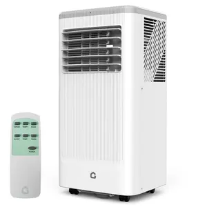 High-Efficiency 8000 BTU Portable Air Conditioner – 3-in-1 Cooling, Dehumidifier & Fan – Energy-Saving, Remote, 24H Timer, Window Kit – Ideal for Rooms up to 350 Sq.Ft – Compact Home, Bedroom, Apartment