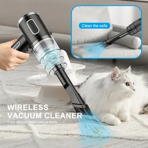 6000Pa Mini Car Vacuum Cleaner Portable cordless handheld vacuum cleaner, high power vacuum cleaner and air purifier, sofa, office, pet, home steam cleaner handheld cleaner stratos pet pro shark air duster