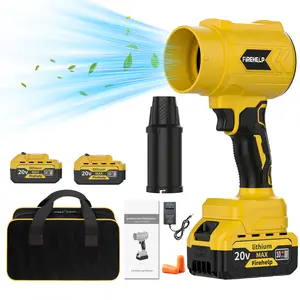 FIREHELP 1200G  Turbo jet Leaf Blower, Violent Fan,Car DryingAfter Wash, Handheld Snow Blower,Cordless TurboPower Air DusterGood Choice For Gifts,HomeImprove,Garden Mainte, Perfect Christmas & NewYear Gift Idea