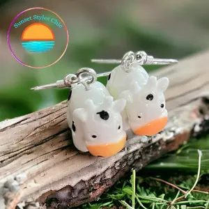Cow Earrings