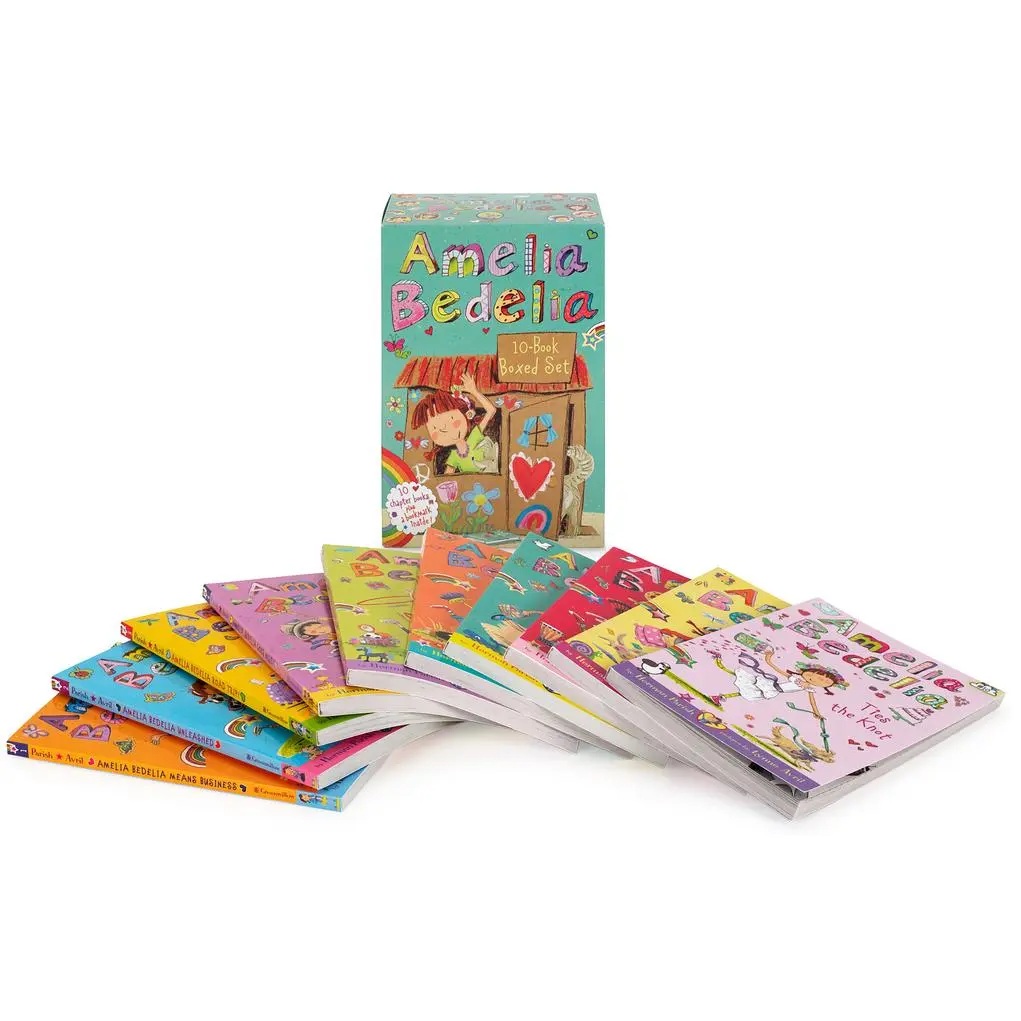 Amelia Bedelia Chapter Book 10-Book Box Set (Amelia Bedelia) by Herman Parish||Lynne Avril [Paperback Book]