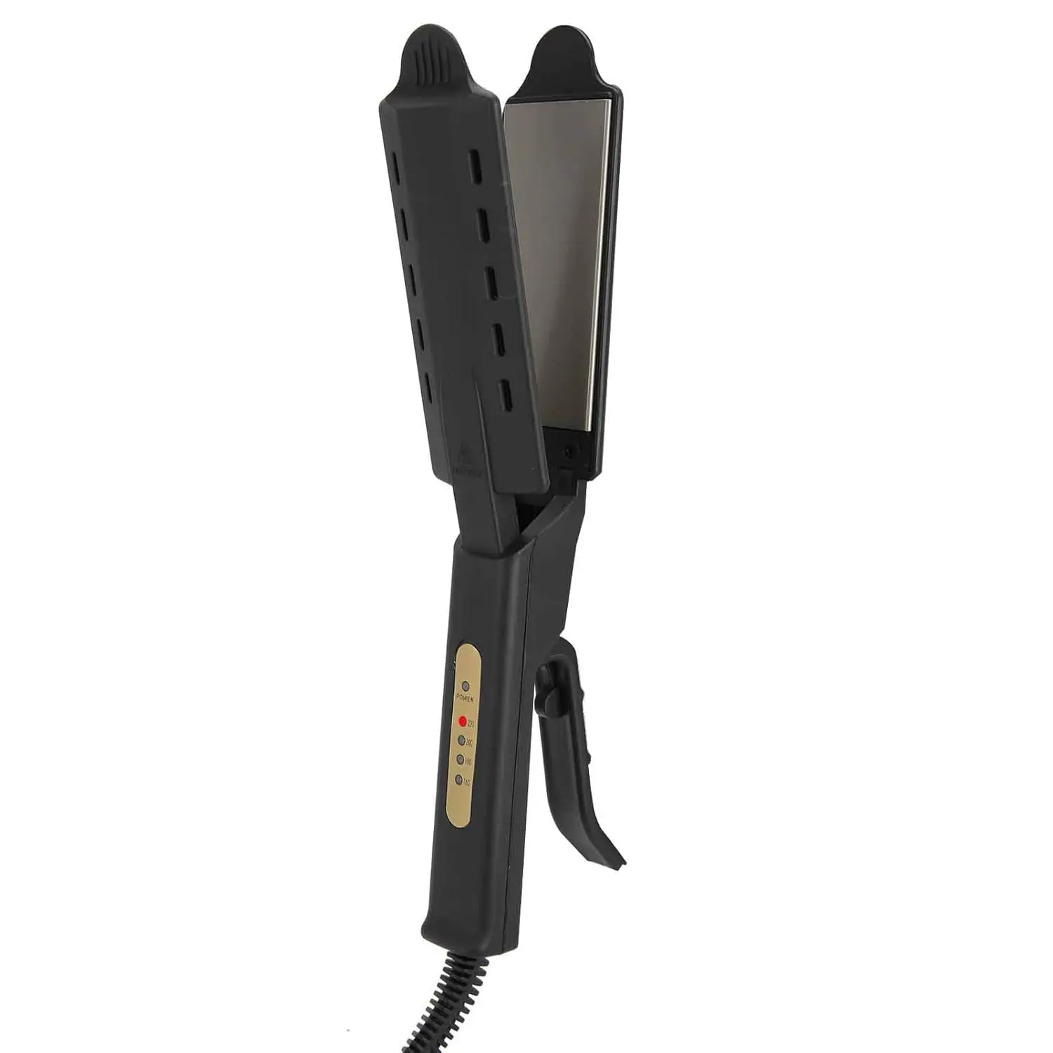 Professional Hair Straightener, Tourmaline Ceramic Negative Ion Flat Iron, for All Hair Types with 4 Levels Adjustable Temperature