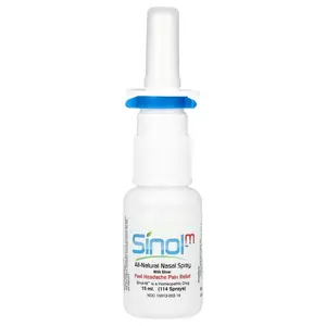 SinolM™, All-Natural Nasal Spray, Fast Headache Relief, 15 ml