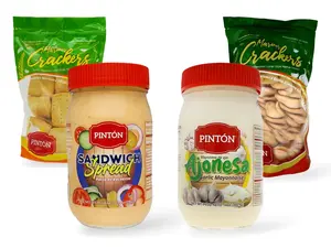 Pintón Sandwich Spread (1 PACK) Ajonesa Garlic Aioli Mayo (2 PACK)