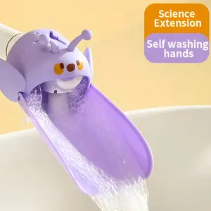 Kitchen Faucet Extender for Kids, Anti-Splash Baby Hand Washing Spout Extension, Self washing hands, Long Water Supply Pipe, Home Use Bathroom Accessory