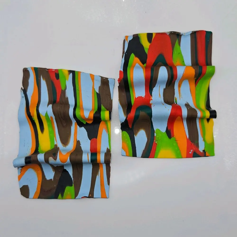 LYNDSAY- Abstract, Statement Polymer Clay Earrings