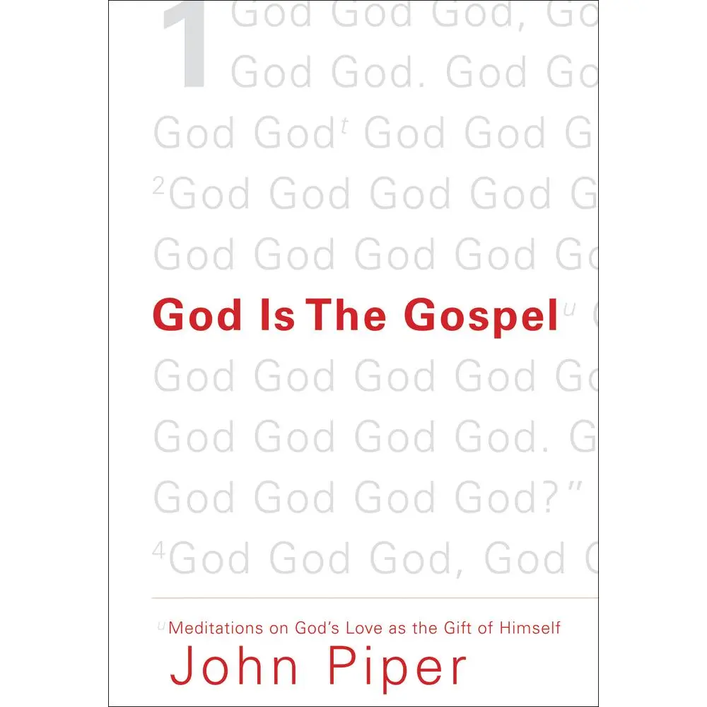 USED Book - God Is the Gospel: Meditations on God's Love as the Gift of Himself by Piper, John (Paperback) - english