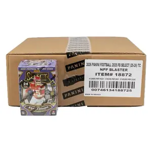 Panini 2025 Select Football Blaster Box Break - Full Case - 20 Boxes (PYT) Break#7