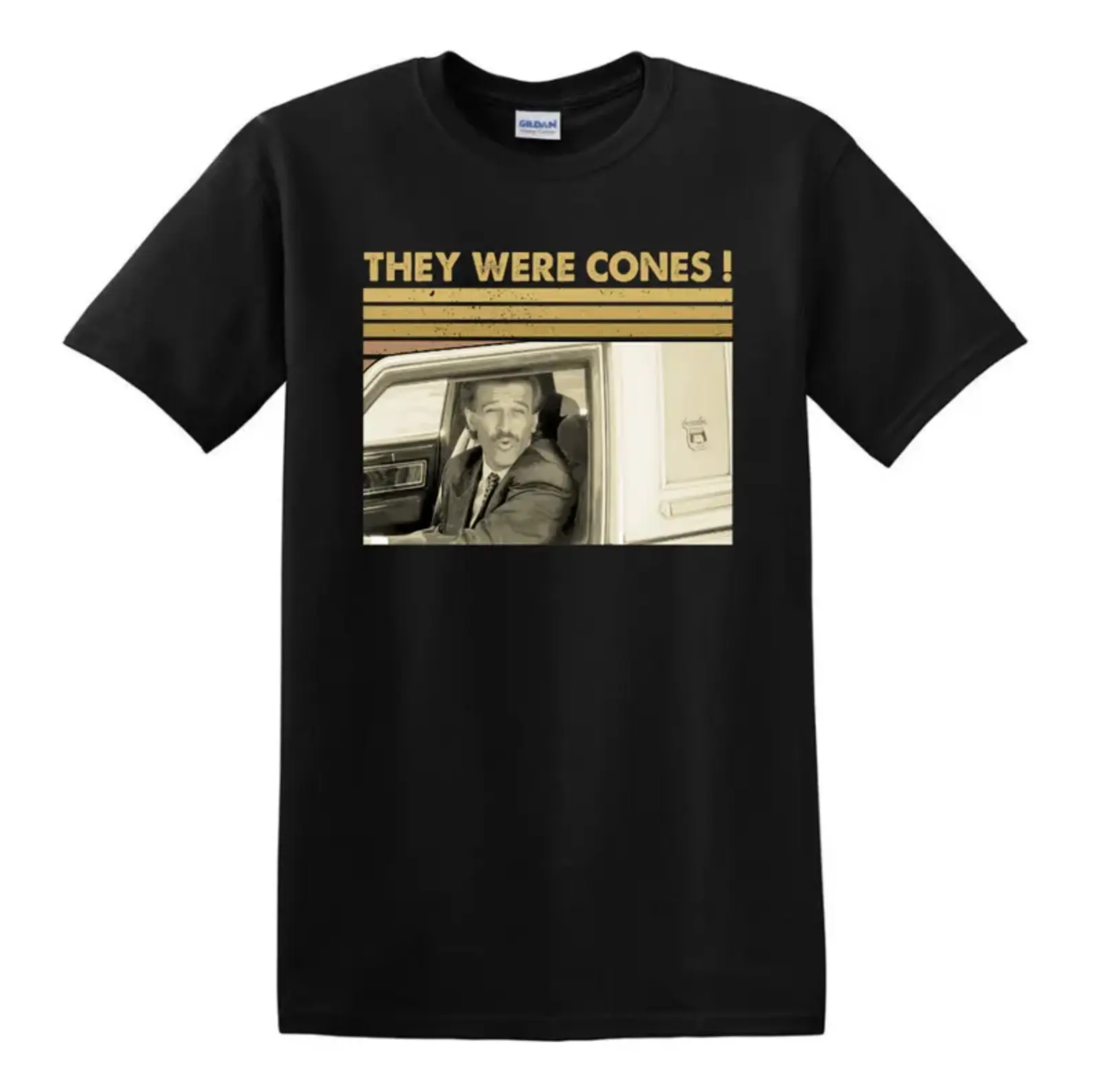 They Were Cones Retro Quote Shirt, Vintage Humor Graphic Tee, Classic Meme Style Unisex T-Shirt, Casual Everyday Wear, Made in USA, Trending Shirt