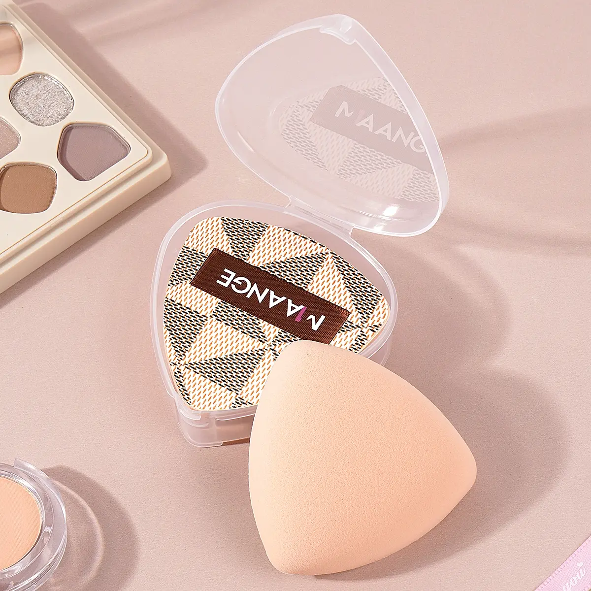 Maange Cotton Candy Air Cushion Foundation Sponge, Beauty Sponges, Blending Sponge, Makeup Blender, Makeup Brush Set, Soft and Fluffy, Easy Application, Perfect for Daily Use