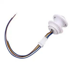 Mini Motion Sensor Light Switch 110-220V PIR Sensor Smart Detection Time Delay Adjustable Infrared Induction Detector