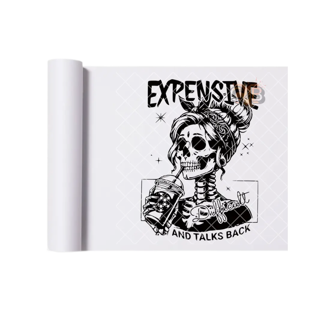 Expensive Difficult & Talks Back DTF Transfer