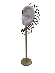 The Meraki Mint Lotus Mandala Brass Ear Cuff