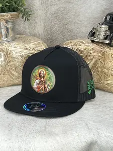 SAN JUDAS BLACK FLAT RHC HAT
