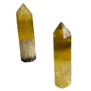 Yellow fluorite Towers