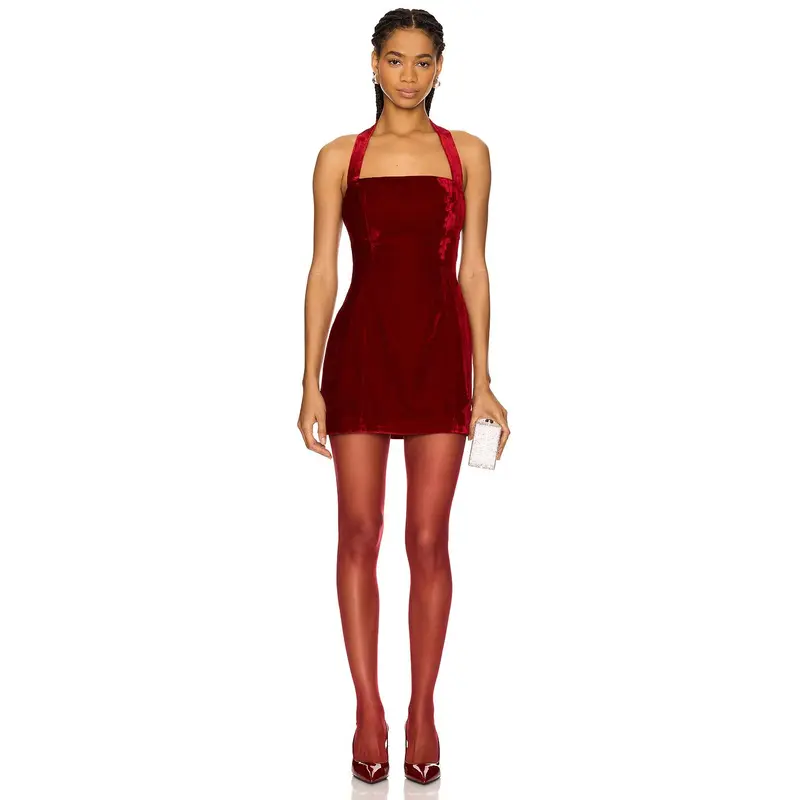 red leatherette dress gadll - TikTok Shop