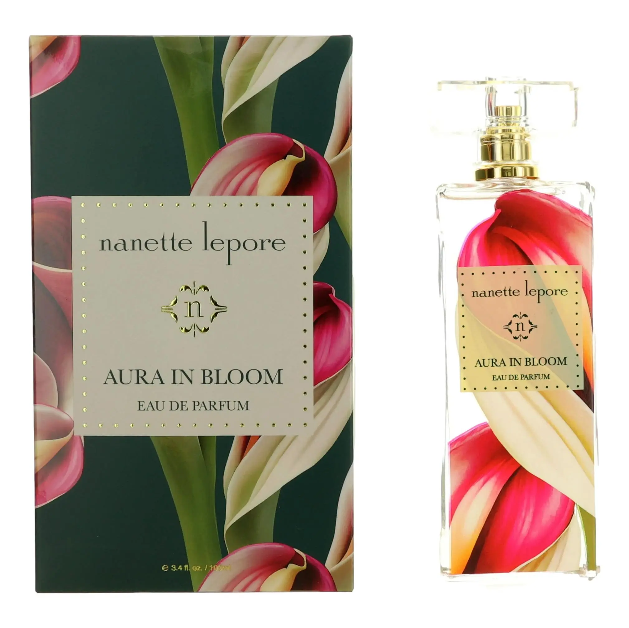 Aura In Bloom Eau de Parfum for Women, Fruity Floral Perfume Spray with Honey and Musks for Scent Layering, 3.4 fl oz, Beauty Products, Edp, Signature Scent, Notes Of Honey And Raspberry