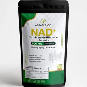 Liposomal Nicotinamide Riboside w/Resveratrol & Quercetin - High Purity NAD Supplement for Anti-Aging, Energy, Focus - vitamin