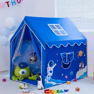 Boys' Space Explorer Tent Playhouse, Indoor & Outdoor Foldable Toy House, Educational Parent-Child Interaction Gift, Outdoor Play Equipment