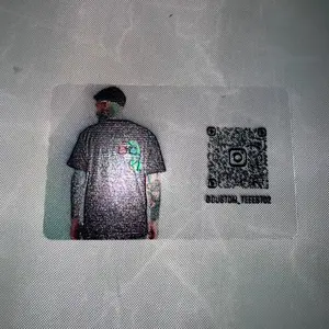 Personalized Transparent Business Cards - Five for $10 - Ideal for Business Use