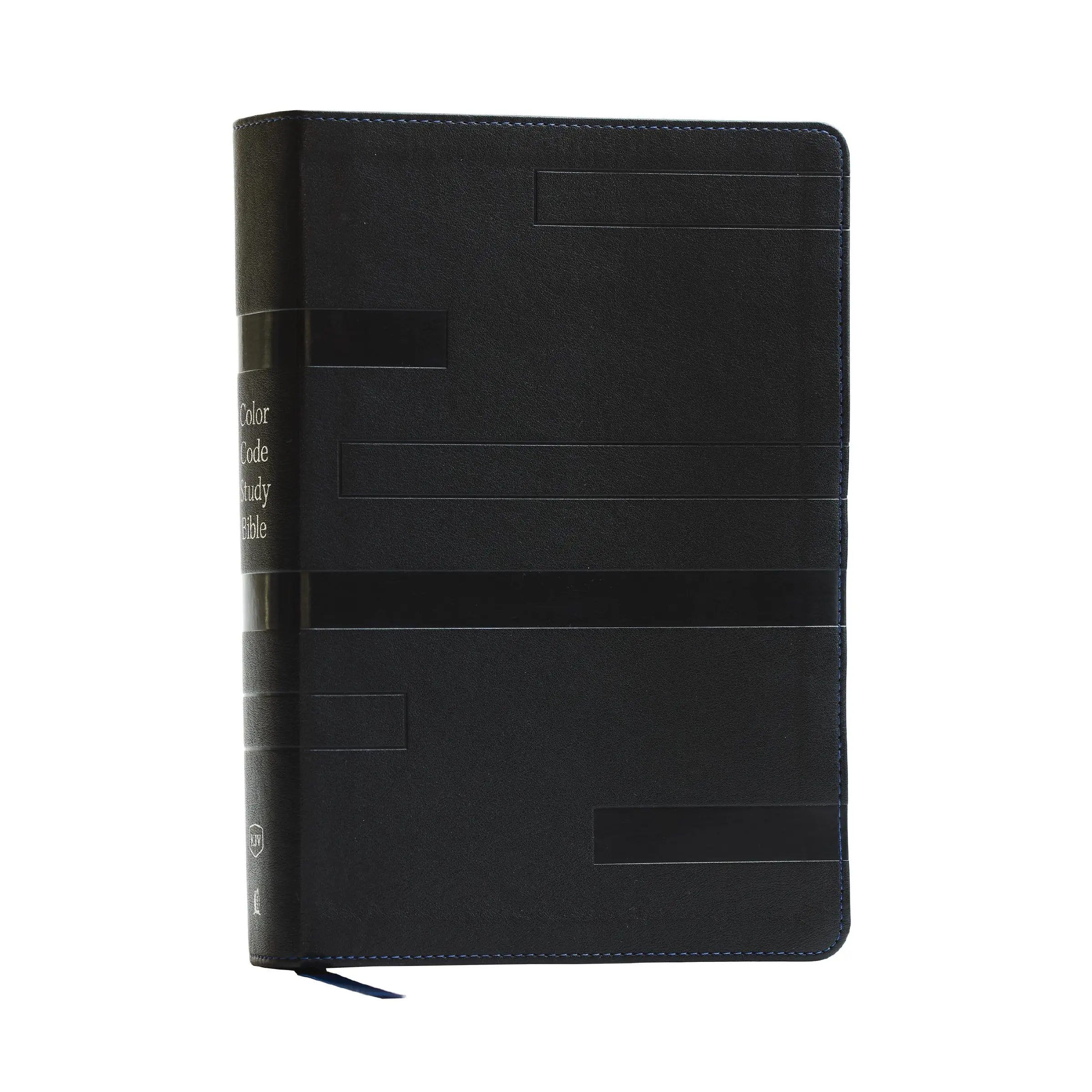 Color Code Study Bible, Revealing God's Truth Color by Color (KJV, Black Leathersoft, Red Letter) by Thomas Nelson [Leatherbound Book]