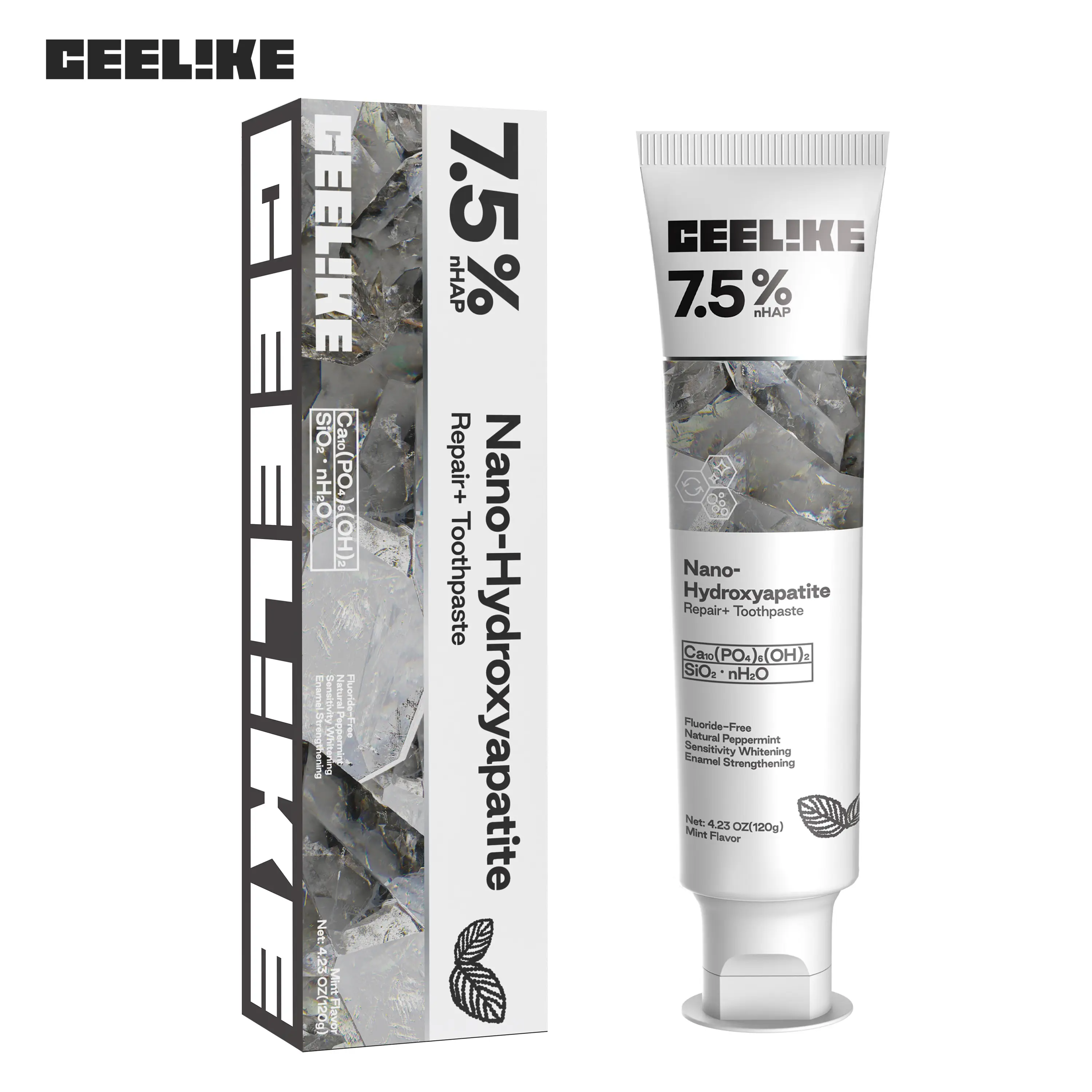 Ceelike Nano Hydroxyapatite Toothpaste | Fluoride-Free & Fresh Mint