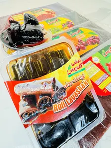 1 Juicy Rolls and 1 Tube of Mini Rolls and 4  Lavashak Sheets pack -4 pack in 4 Flavors