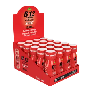 Alfa Vitamins - B12 Vitamin Shot with 10,000 MCG  - 20 Pack