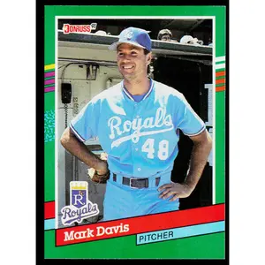 Mark Davis 1991 Donruss #560 Kansas City Royals