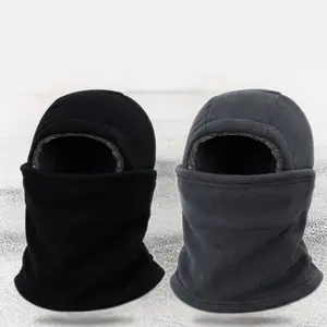 Premium Unisex Hooded Scarf Mask Thick Windproof Fleece Material for Hiking Cycling Winter Sports Breathable Ski Mask Protects Skin