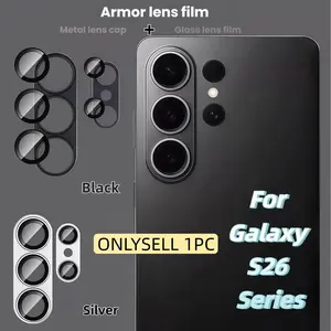 Compatible Samsung Galaxy S26/s26plus/s26ultra Matte Armor Rear Camera Lens Protector Film with Ar Coating Anti-Scratch Protective Accessories Smartphone, Cellphone Protection