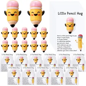 12/30/50 Sets Mini Pocket Hug Token End of School Year Gifts for Teachers Students Pencil Pocket Hug Back to School Gift Class Reward Gift Idea Employee Appreciation Gifts Party Goodie Bag Stuffers Emotional Support Gifts for Office School