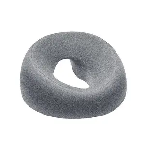 U-shaped Pillow 1 Piece Soft Massage Pillow Breathable Comfortable for Spa Salon Bathroom Gadgets Home Supplies Ergonomic Design Hollow Vent No Pressure Nose Body Care Memory Foam Cushion Supportive Memory Foam