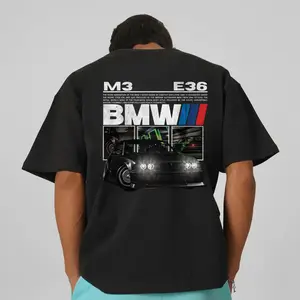 Bimmer M3 E36 T-shirt, Unisex, Menswear, Street Racing Shirt, Car T-shirt, Boyfriend Gift Clothes Cotton