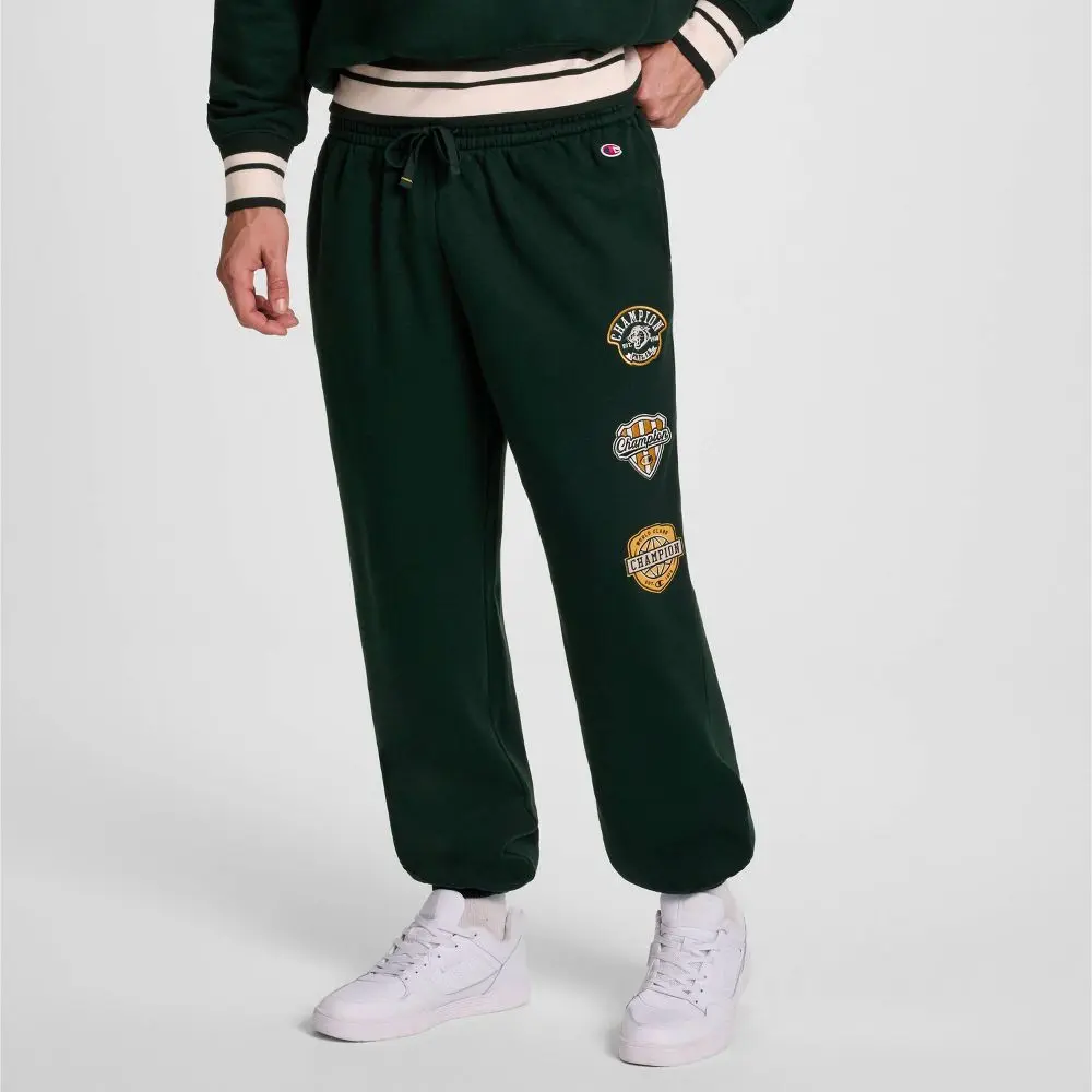 Champion Men's Phys. Ed. Patch Sweatpants - Pine Grove