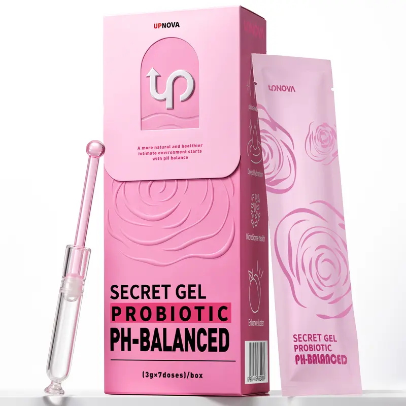 UPNOVA Intimate Care Gel for Women (7 pcs) – Probiotic pH Balancing Gel for Odor, Freshness & Daily Vaginal Comfort – Korean Feminine Care