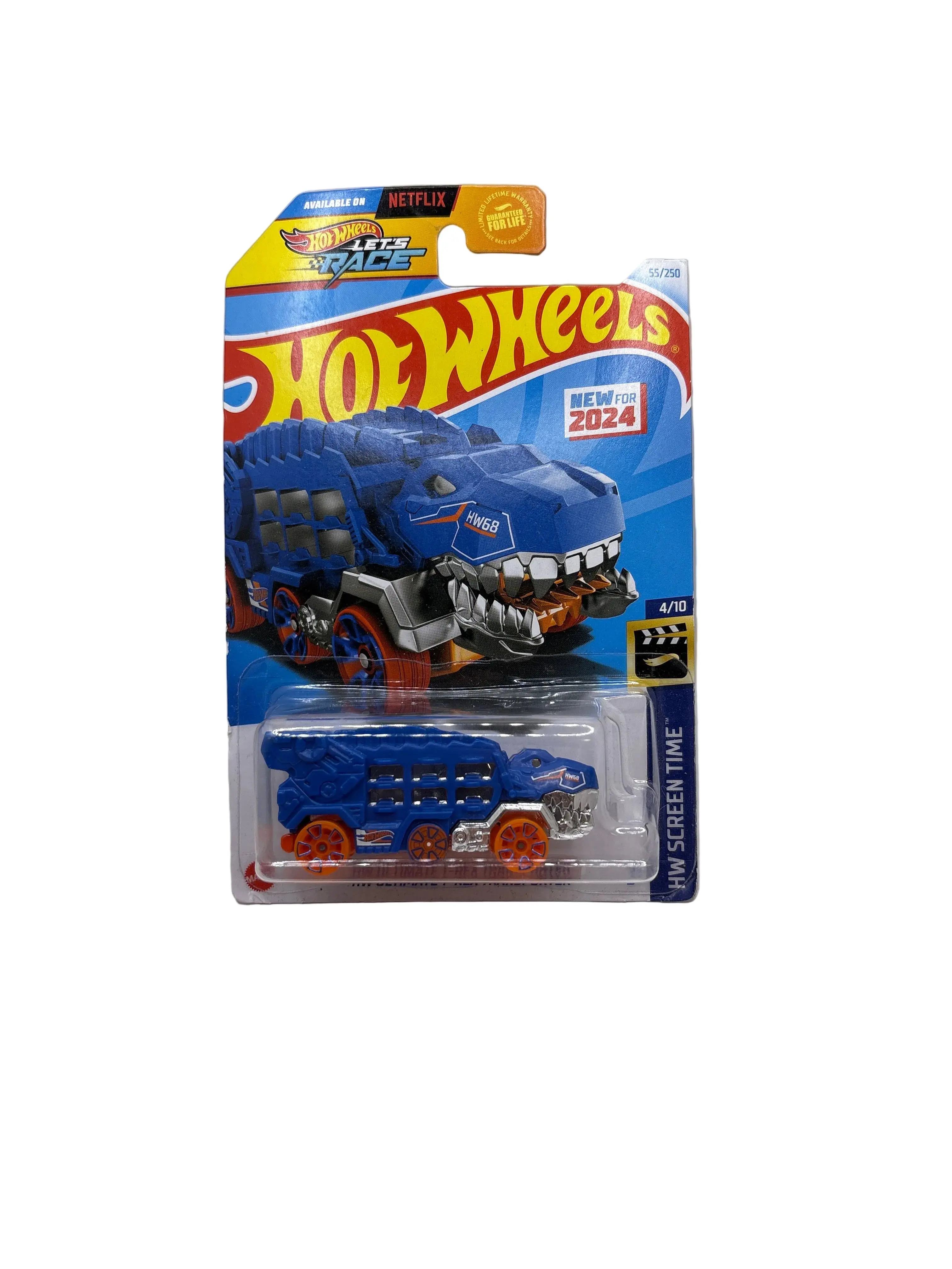 Hot Wheels HW Ultimate T-Rex Transporter Diecast blue