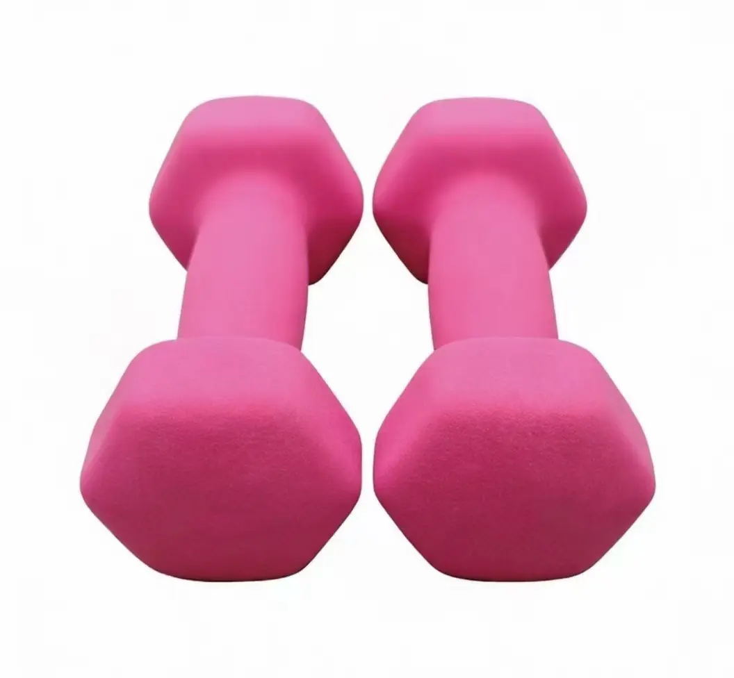 Neoprene Dumbbell Hand Weights for Exercise Muscle Toning Workout Fittness