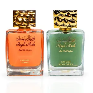 Royal Musk Caramel Toffee & Royal Musk Sweet Powdery - EDP Sprays 100ML (3.4 OZ) By SURRATI | Exquisite Fragrances. (ROYAL BUNDLE) Royal Musk Caramel Toffee & Royal Musk Sweet Powdery - EDP Sprays 100ML (3.4 OZ) By SURRATI | Exquisite Fragrances. (ROYAL BUNDLE)