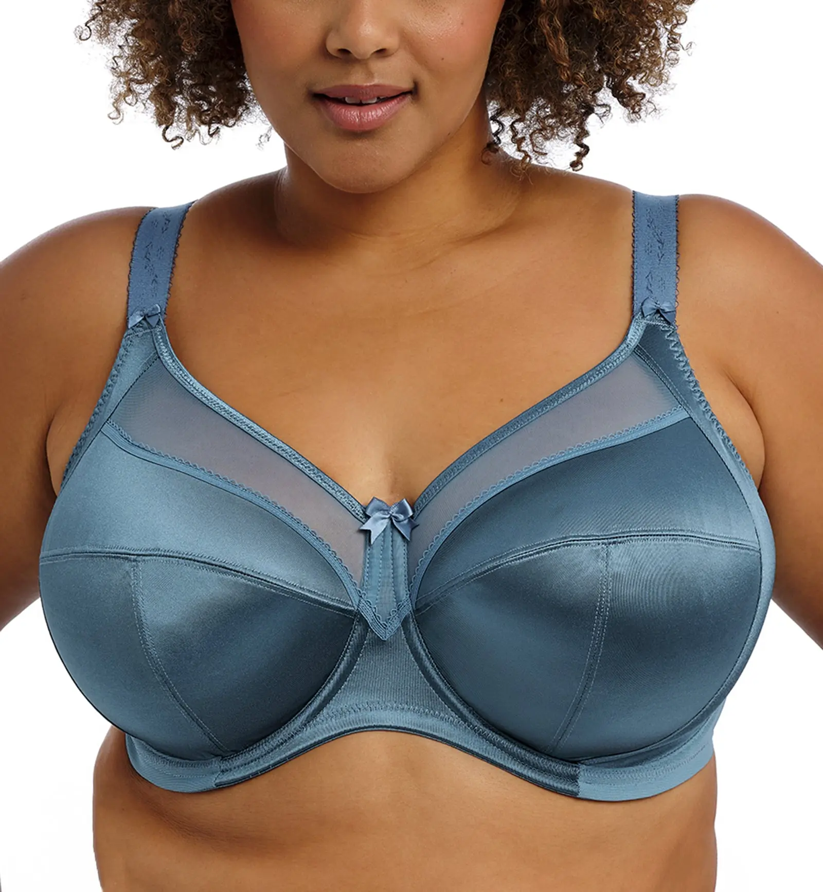 Goddess Keira Support Underwire Bra (6090) - Mediterranean Blue