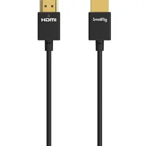 【Summerwins】SmallRig Ultra Thin HDMI Cable 4K Hyper Super Flexible Slim HDMI Cord 55cm/1.8Ft