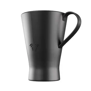 Nomnu Gothic Mug (1 Unit) With Spiderweb Design - Gothic-Inspired Design on Black Matte Porcelain for Halloween Coffee Vibes, Goth Spooky Spine-Chilling Kitchen Decor Creepy Dining Table Decor