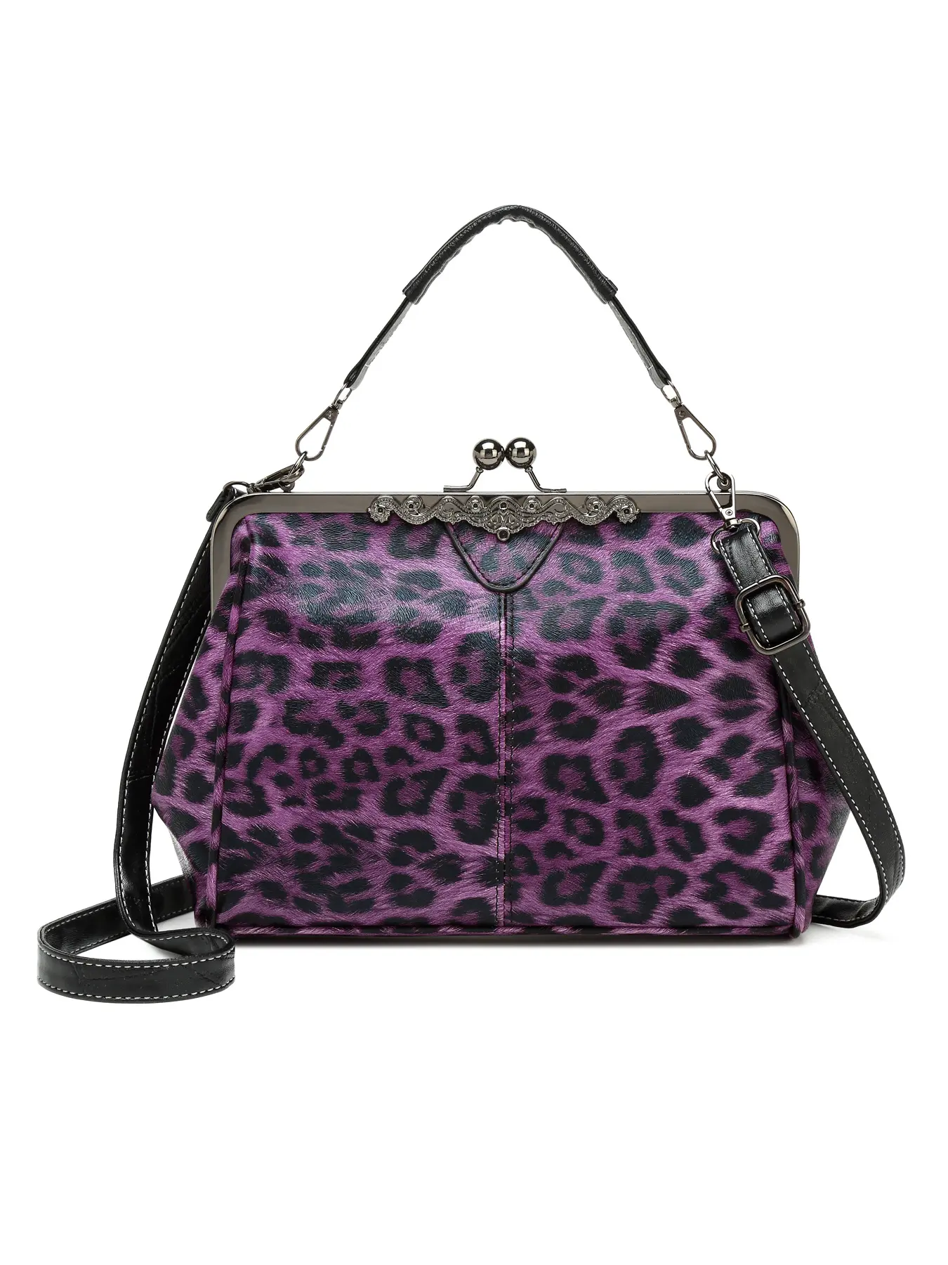 Leopard Print - Purple