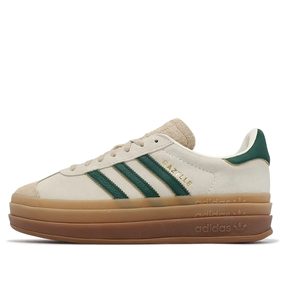 (WMNS) adidas Gazelle Bold 'Cream Collegiate Green' ID7056 (WMNS) adidas Gazelle Bold 'Cream Collegiate Green' ID7056