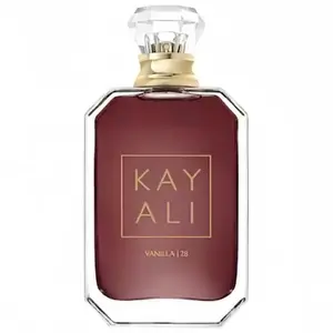 Kayali 28celebrates one of the most desired notes in fragrancewith its harmonious blend rich vanillas, warm brownsugar velvety tonka