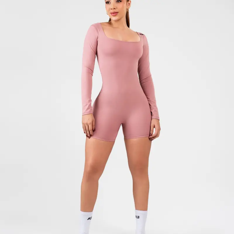 Colombian High-Quality Polyester Sports Jumpsuit