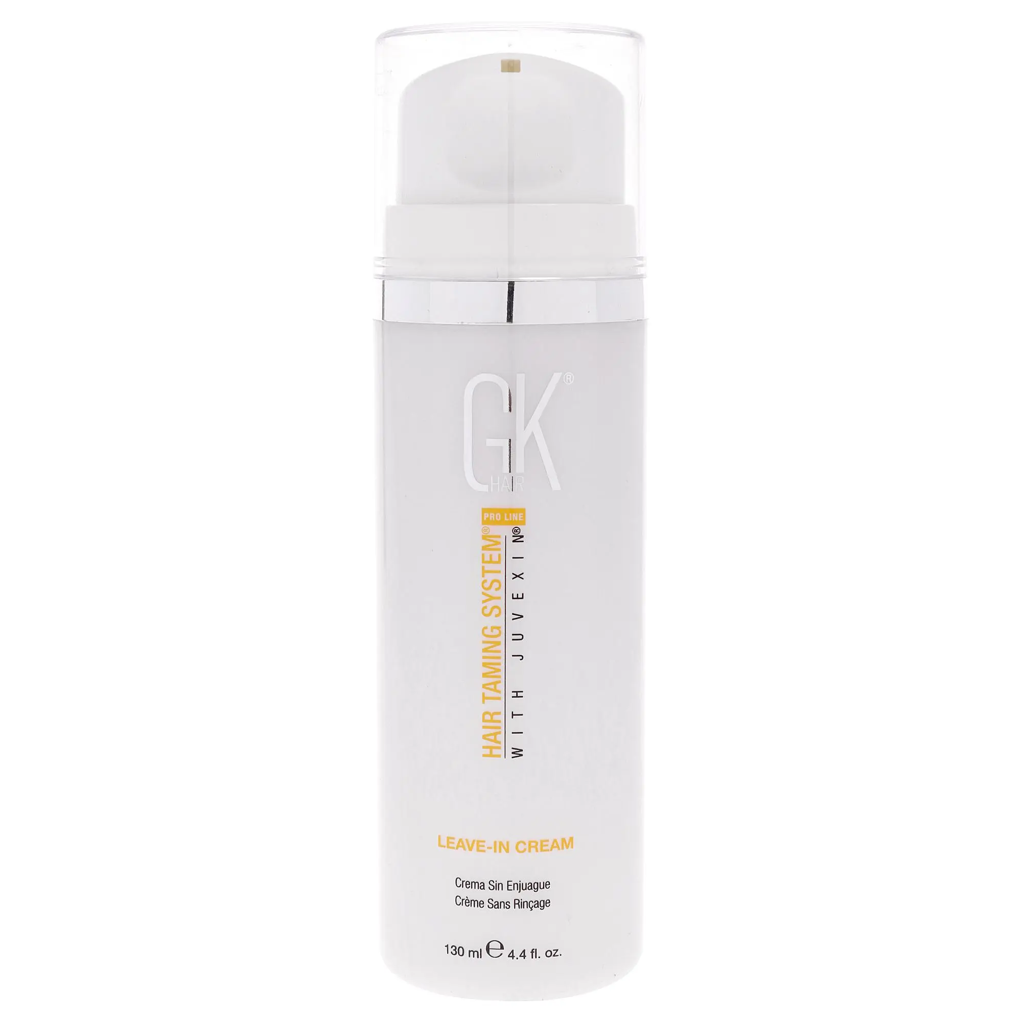 Global Keratin Hair Taming System Leave-In Cream, Unisex Haircare Product - 4.4 oz (130ml) Cream for Manage Hair, Apply Then Style