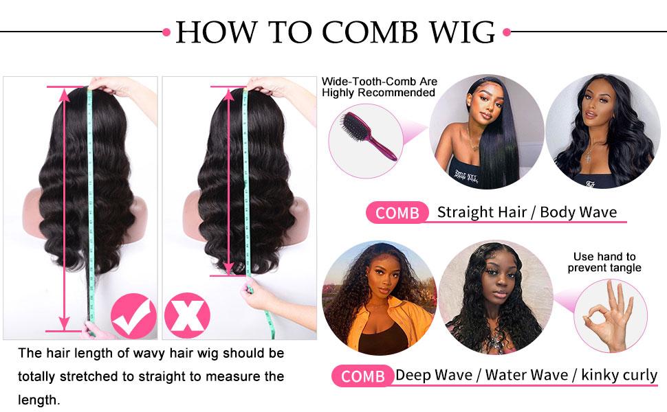 Tuneful 13x6 Lace Front Wigs Human Hair for Women Straight Hair 180 Density HD Transparent Lace Front Wigs Human Hair Pre Plucked with Baby Hair Natural Black Color SummerVibes