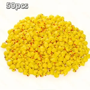 Mini Duck Statues Resin Home Decor, Figurine, Ornaments, Birthday Gift, Party Favors, Fairy Garden Accessories, Outdoor Decoration