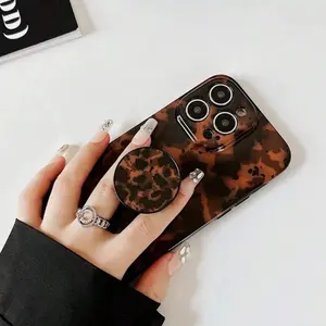 Vintage Rust Amber Phone Case Cover + Stand Set for Apple iPhone 17 Pro Max / 16 Pro Max / 15 Pro Max / 14 Pro Max / 13 Pro / 12 / 11